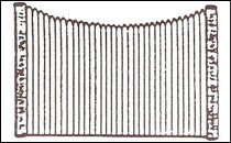 Scallop Screen Fence